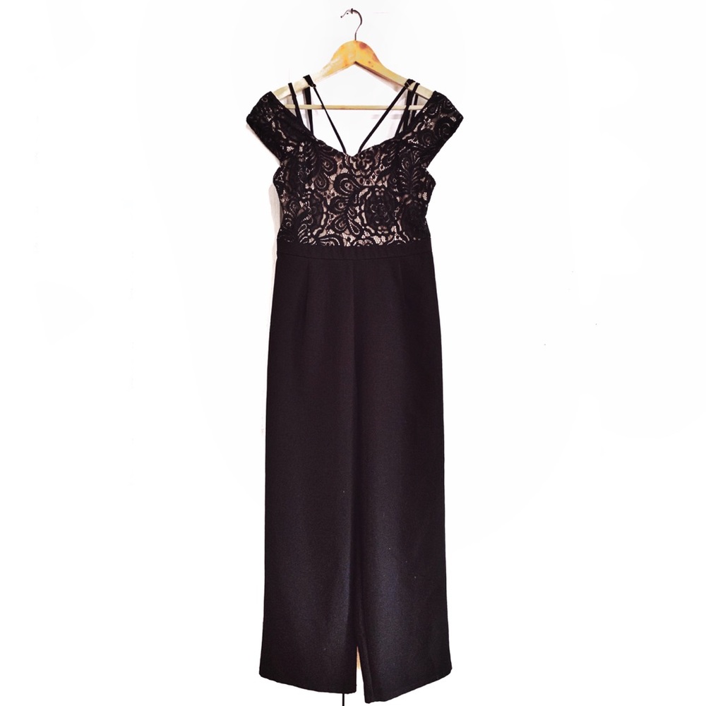 Black Lace Jumpsuit